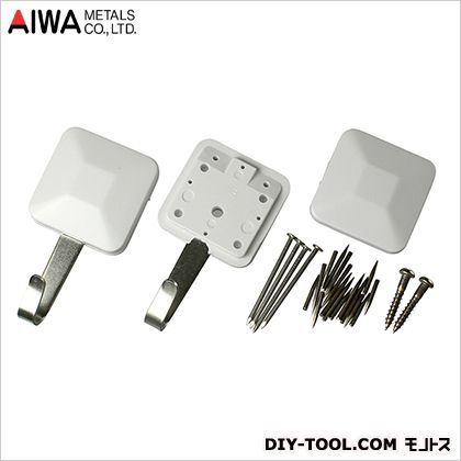 ステンレスコンクリートフック 白 AP-089W 1