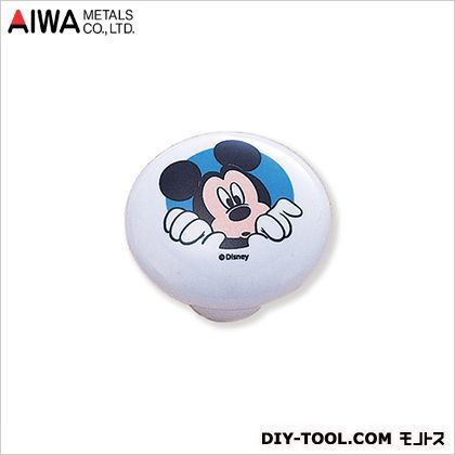 家具用つまみ(陶器つまみ)ミッキータイプ disney AP-547A 1