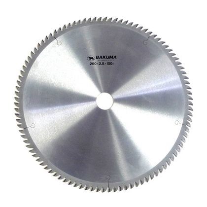 チップソートメ切スライド丸のこ用 260×2.8×100P 1