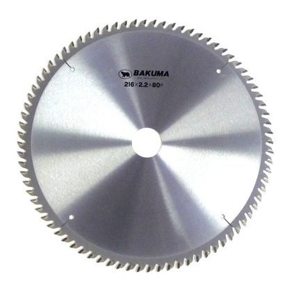 チップソースライド丸のこ用 216×2.2×80P 1