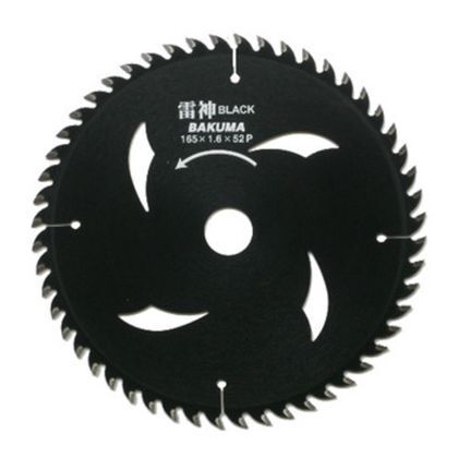雷神BLACKチップソー 190×20mm52P 1