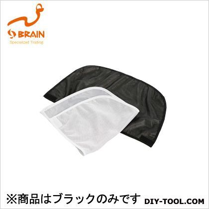 ひんやりつば広帽子専用垂れ ブラック 1