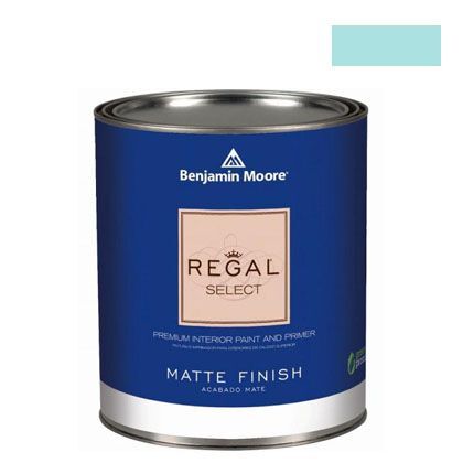 リーガルセレクトマット艶消しエコ水性塗料 san clemente teal 1L Q221-730 1