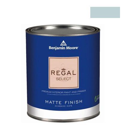 リーガルセレクトマット艶消しエコ水性塗料 dusky blue 1L Q221-1640 1