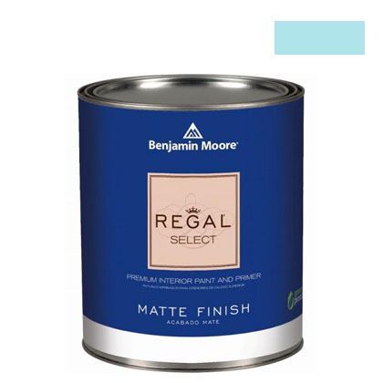 リーガルセレクトマット艶消しエコ水性塗料 blue seafoam 1L Q221-2056-60 1