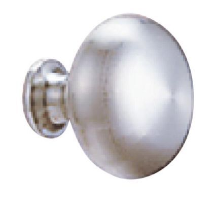 351プリムスつまみ サテンクローム 25mm 351-25-1 1