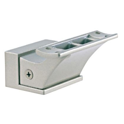 オーバル手摺用ブラケットL型 パールシルバー 655-LNB 1