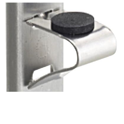 棚柱用V型受 クッション付 バレル研磨 P=15 706-15U-VK 1