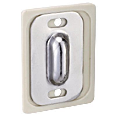 マグネット式振止金具 受 白・ニッケル -430560 1