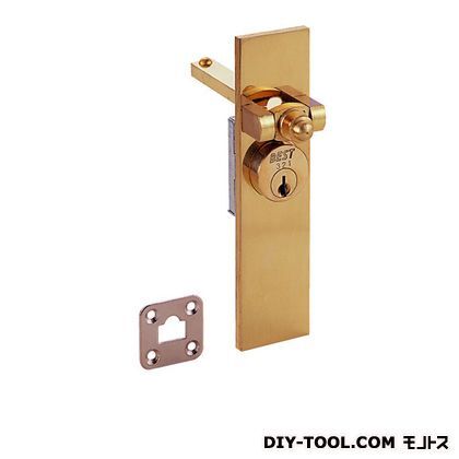 シリンダー栓錠品番570同一キー鍵番号301黄銅磨き 1