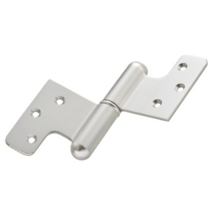 面付フランス蝶番 右 サテンニッケル 127×100mm -634424 1