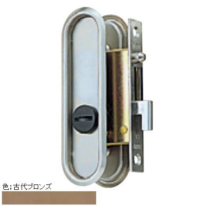 古代ブロンズ バックセット:30mmドア厚:28~36mm 252M-3