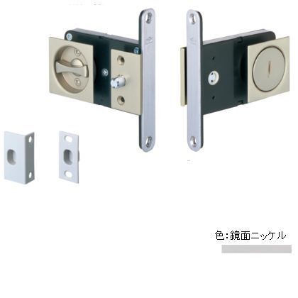 鏡面ニッケル ドア厚:33~40 267M-40-0