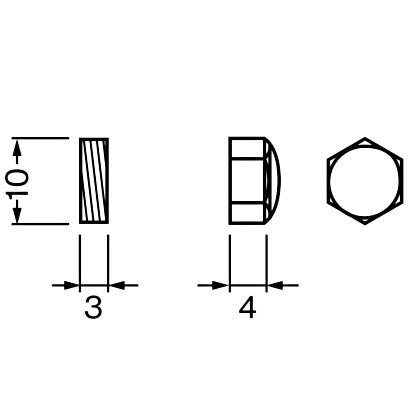 六角鏡止 スズコバルト 638 1