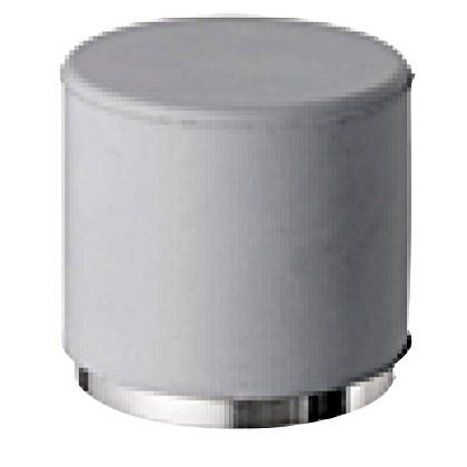 444 ミニマム戸当 グレーゴム サテンニッケル 444-1-G 1