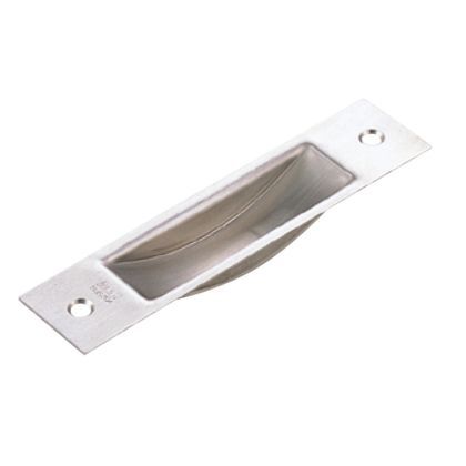 330S 舟底j引手 ヘアライン 75mm 330S-75-1 1