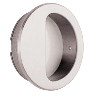 343 ラウンド引手 サテンニッケル 50mm 343-50 1