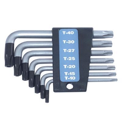 7PC. トルクスネジ用レンチ 90x70x15mm THP-007 1点