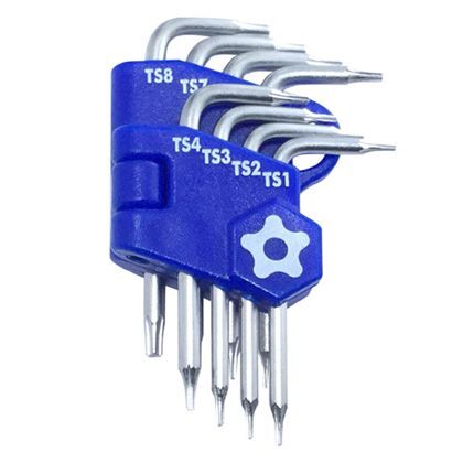 スターポイントレンチ (5溝ペンタロブ) マイクロサイズ 8PCS 70x40x15mm TSPM-008 1点