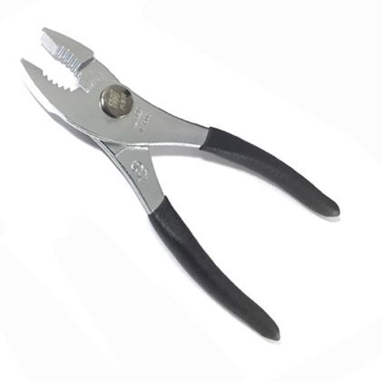 スプリング付コンビネーションプライヤー(ビニールグリップ付)