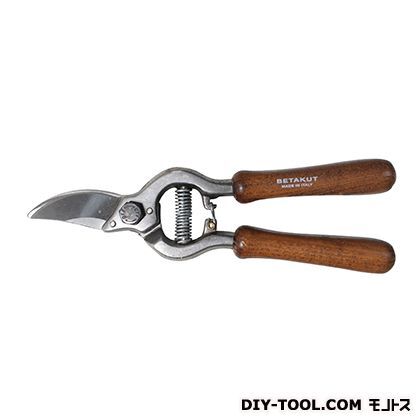 鍛造剪定鋏大ウォルナットアッシュハンドル 全長(mm):240 866-OLD 1