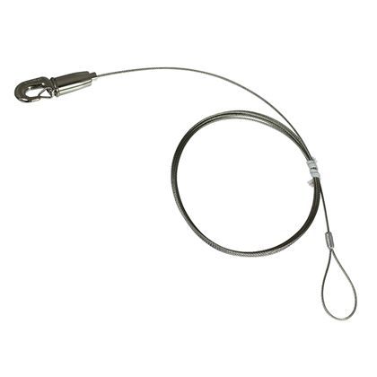 ループワイヤー吊10 ストッパー付 ワイヤー径(mm):1 M-320 1ヶ