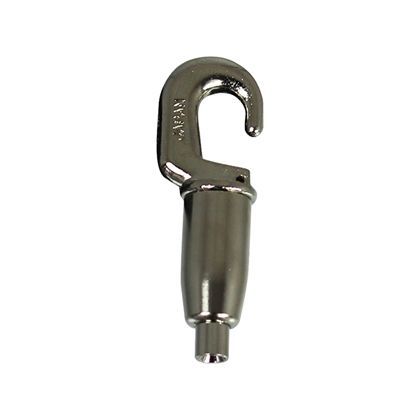 ワイヤー1.0φ用吊10 ストッパー付 W×H(mm):14×43 M-327 1ヶ
