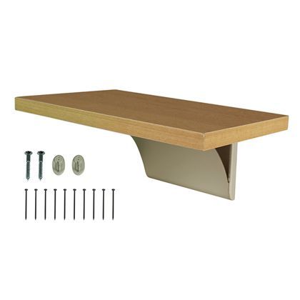 ウッドシェルフ ナチュラル W×H×D(mm):200×86×127 MR408 1ヶ