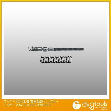 ワイヤー式排水管清掃機器シングル・ワイヤー
