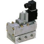 パイロット式5ポート弁 セレックスバルブ 4F4シリーズ サブプレート配管