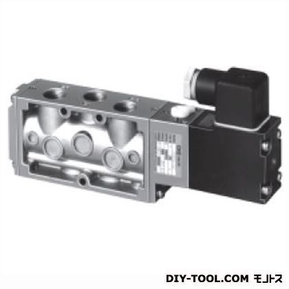 セレックスバルブパイロット式5ポート弁 幅×奥行×高さ:122×24×44mm 4F110-06-AC100V 1