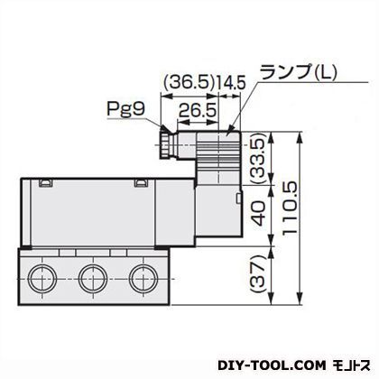 高さ:110.5mm 4KB410-15-L-AC100V