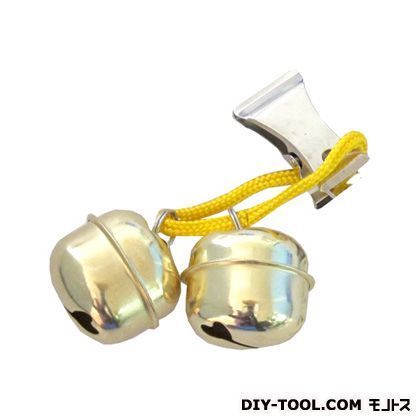 熊よけ・すず(大・大) ゴールドメッキ φ43.9mm 1点