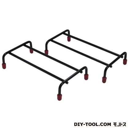 デザイン・プランター受台 ブラック 幅160mm×奥行85mm×高さ35mm(1個) 2個