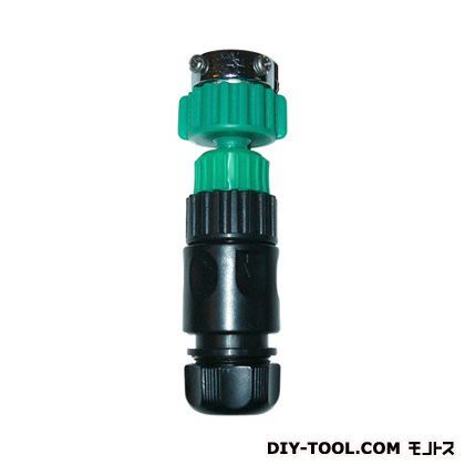 首振り・口金セット グリーン 径4cm×全長12.5cm W-2094 1