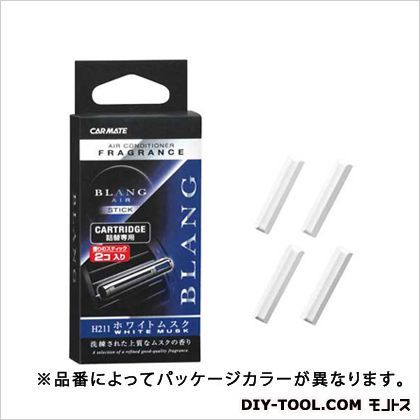 ブラングエアスティックカートリッジプラチナシャワー芳香剤 ホワイト H13×W90×D47(mm) H215 1