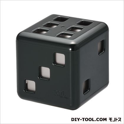 サイサイムスク芳香剤 ブラック/グレー H55×W55×D55(mm) G792 1