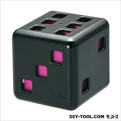 サイサイベリー芳香剤 ブラック/ピンク H55×W55×D55(mm) G794 1