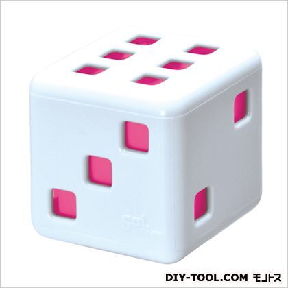 サイサイピュア芳香剤 ホワイト/ピンク H55×W55×D55(mm) G797 1