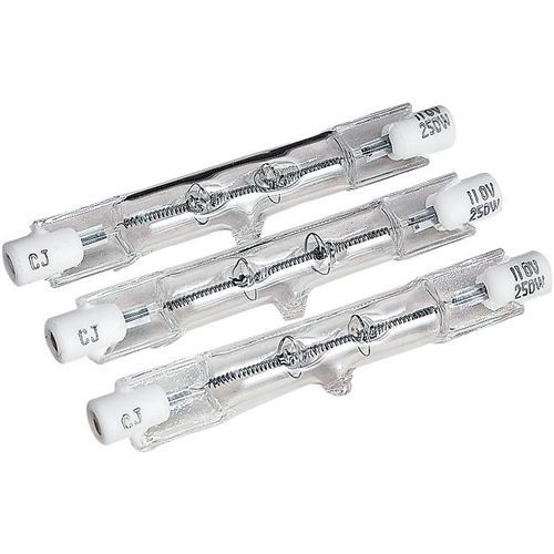 ハロゲンライト替え球250W CHS-250 3PCS 1