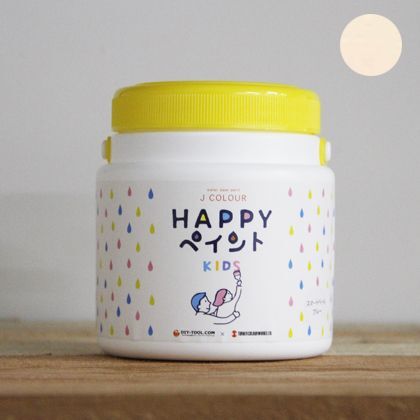 JカラーHAPPYペイント KIDS 水性 塗料 スイートペールコーラル 500ml 1点