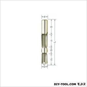 木工ビット超硬2段(両面)フラッシュビット 6×8 2F68 1