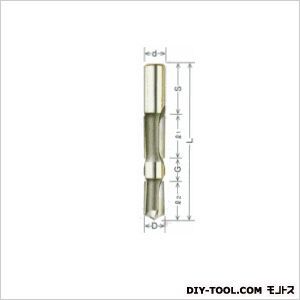 木工ビット超硬2段(両面)フラッシュビット12×12×G5 2F1212G5 1