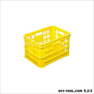 農水産用コンテナ外寸:W518×D364×H309 黄 MC-20 1