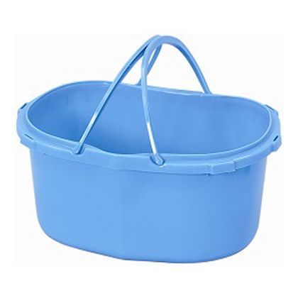 散布桶 ベルト付 ブルー 409×290×190Hmm容量14L 301413 1点