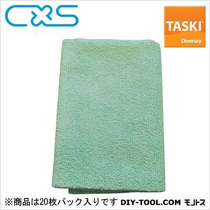 マイクロハイジーンクロス 緑 W320xH320mm 5881265 20枚パック