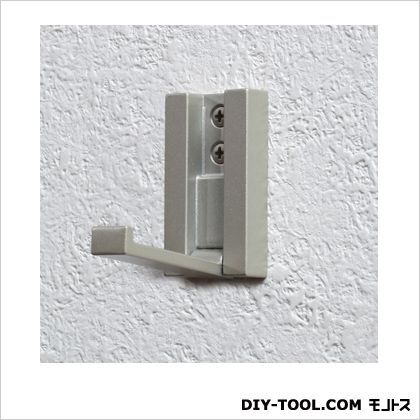 掛け金物フラットフック クールシルバー 1.1×5.5×3cm DFH-55CSL 1