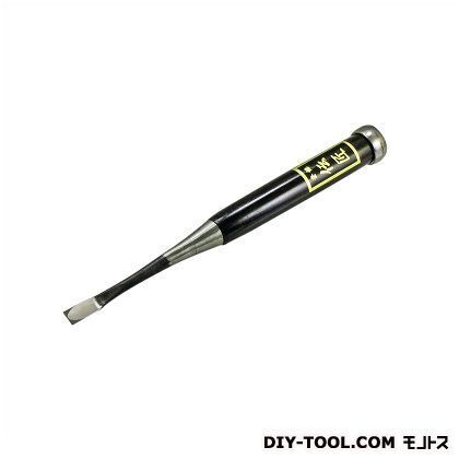 能面彫り平サジのみ黒丹柄貼箱 刃幅:約9mm全長:約227mm 3分 1