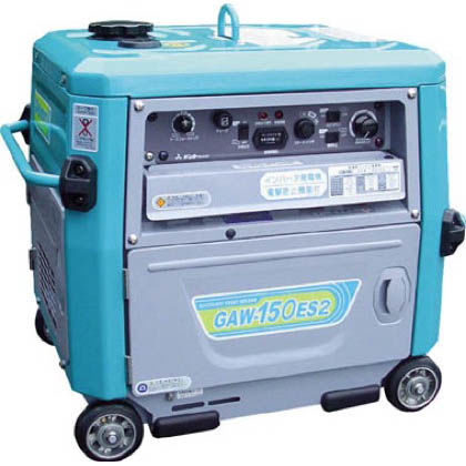 小型エンジン溶接機超低騒音型