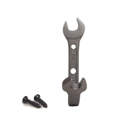 ほんものの工具で作る男前壁掛けスパナフック 6×7mm SPN1 1